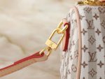 LV Speedy Handbag with Stamp Print & Detachable Crossbody Strap Small size - Image 7