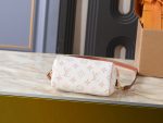 LV Crafty Speedy Nano Monogram Handbag with Detachable Crossbody Strap - Image 5