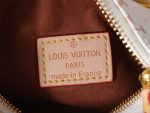 LV Crafty Speedy Nano Monogram Handbag with Detachable Crossbody Strap - Image 9