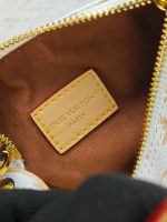 LV Crafty Speedy Nano Monogram Handbag with Detachable Crossbody Strap - Image 18
