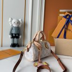LV Crafty Speedy Nano Monogram Handbag with Detachable Crossbody Strap - Image 21
