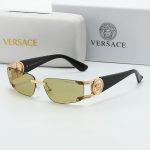 Versace Metal Decor Sunglasses, Aviator / Narrow Rectangle / Shield Styles - Image 8