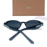 Dior Vintage Fashion Trend Star Metal Rivet Decor Sunglasses, Cat‑Eye/Oval - Image 7