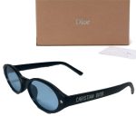 Dior Vintage Fashion Trend Star Metal Rivet Decor Sunglasses, Cat‑Eye/Oval - Image 4