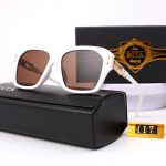 DITA Vintage Trendy Combination Frame Sunglasses, Oversized Square / Double‑Bridge Square - Image 9