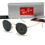 Ray‑Ban Vintage Round Metal Frame Sunglasses UV‑Protection