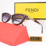 Fendi Vintage Cat‑Eye Women Sunglasses with Metal Logo - Image 8