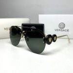 Versace Metal Decor Sunglasses, Aviator / Narrow Rectangle / Shield Styles - Image 17