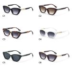 Fendi Vintage Cat‑Eye Women Sunglasses with Metal Logo - Image 4