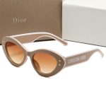Dior Vintage Fashion Trend Star Metal Rivet Decor Sunglasses, Cat‑Eye/Oval - Image 23