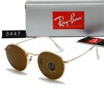 Ray‑Ban Vintage Round Metal Frame Sunglasses UV‑Protection - Image 4