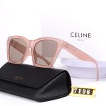 Celine Vintage Gradient Sunglasses, Polygonal With 3D LOGO & Large Square - Image 13
