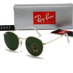 Ray‑Ban Vintage Round Metal Frame Sunglasses UV‑Protection - Image 3