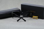 Balenciaga Retro Fashion Oversized Metal Logo Sunglasses, Cat‑Eye / Narrow Rectangular - Image 3
