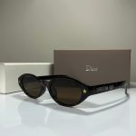Dior Vintage Fashion Trend Star Metal Rivet Decor Sunglasses, Cat‑Eye/Oval - Image 19
