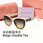 Miu Miu Women Sunglasses, Cat‑Eye/Rounded Square/Vintage Oval/Diamond Style - Image 24