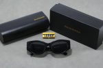 Balenciaga Retro Fashion Oversized Metal Logo Sunglasses, Cat‑Eye / Narrow Rectangular - Image 5