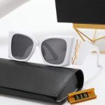 YSL Wide Temples 3D Metal Logo Sunglasses, Oversized Square / Vintage Cat‑Eye Round Styles - Image 7