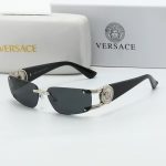 Versace Metal Decor Sunglasses, Aviator / Narrow Rectangle / Shield Styles - Image 7