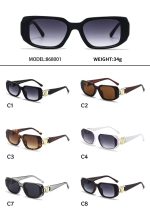 Celine Vintage Gradient Sunglasses, Polygonal With 3D LOGO & Large Square - Image 18