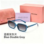 Miu Miu Women Sunglasses, Cat‑Eye/Rounded Square/Vintage Oval/Diamond Style - Image 5
