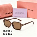 Miu Miu Women Sunglasses, Cat‑Eye/Rounded Square/Vintage Oval/Diamond Style - Image 6