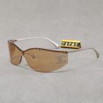 Chanel Women's Rim‑less Wraparound Integrated Sunglasses - Image 7