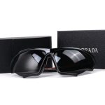 Prada Sports Wind‑Proof Colorful Reflective Sunglasses, Split / One‑Piece Cycling Eye‑Protection Shades - Image 5