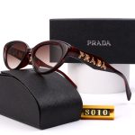 Prada Metal‑Letter Logo Gradient Sunglasses, Cat‑Eye/Narrow Square Frame - Image 10