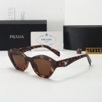 Prada Triangle‑Logo Vintage Sunglasses,Wrap Cat‑Eye/Pointed Cat‑Eye - Image 17