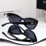 Chanel Fashion Retro Cat‑Eye Sunglasses Women Luxury Shades UV Protection - Image 3