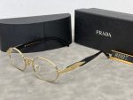 Prada Vintage Oval Small‑Frame Sunglasses,Cat‑Eye /Metal Frame - Image 10