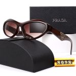 Prada Triangle‑Logo Vintage Sunglasses,Wrap Cat‑Eye/Pointed Cat‑Eye - Image 11