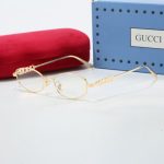 Gucci 3D Hollow‑Out Logo Metal Small‑Frame Sunglasses,Polygon/Rounded‑square Double‑Bridge - Image 17