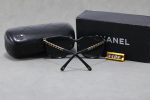 Chanel Fashion Large‑Frame Sunglasses with Letter‑Decorated / Chain‑Decorated Temples - Image 7