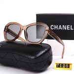 Chanel Retro Cat‑Eye/Butterfly Large‑Frame Fashion Sunglasses - Image 17