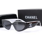 Chanel Two‑Tone CC‑Logo Cat‑Eye Sunglasses - Image 4