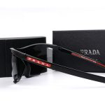 Prada Sports Wind‑Proof Colorful Reflective Sunglasses, Split / One‑Piece Cycling Eye‑Protection Shades - Image 3