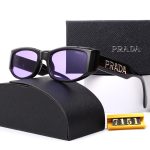 Prada Metal‑Letter Logo Gradient Sunglasses, Cat‑Eye/Narrow Square Frame - Image 18