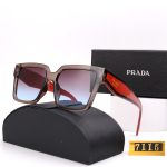 Prada Retro‑Fashion Large‑Frame Gradient Sunglasses