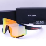 Prada Sports Wind‑Proof Colorful Reflective Sunglasses, Split / One‑Piece Cycling Eye‑Protection Shades - Image 15