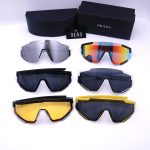 Prada Sports Wind‑Proof Colorful Reflective Sunglasses, Split / One‑Piece Cycling Eye‑Protection Shades - Image 13