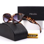 Prada Metal‑Letter Logo Gradient Sunglasses, Cat‑Eye/Narrow Square Frame - Image 8