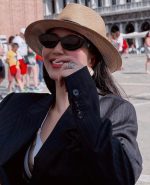 Prada Vintage Oval Small‑Frame Sunglasses,Cat‑Eye /Metal Frame - Image 19