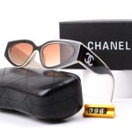 Chanel Two‑Tone CC‑Logo Cat‑Eye Sunglasses