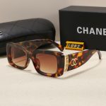 Chanel Wide‑Temple Sunglasses with Double‑C Metal Logo, Hollow‑Out Decoration / Quilted‑Pattern Temples - Image 5