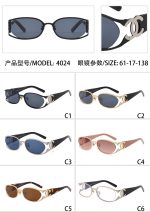 Chanel Hollow‑Out Double‑C Metal  Logo Gradient Sunglasses - Image 4