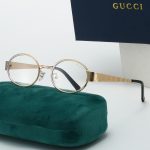 Gucci Vintage All‑Over GG Pattern Temple Metal Small‑Frame Sunglasses,Oval/Cat‑Eye - Image 14
