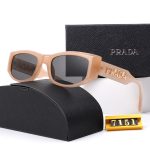 Prada Metal‑Letter Logo Gradient Sunglasses, Cat‑Eye/Narrow Square Frame - Image 16