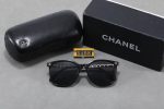 Chanel Fashion Large‑Frame Sunglasses with Letter‑Decorated / Chain‑Decorated Temples - Image 8
